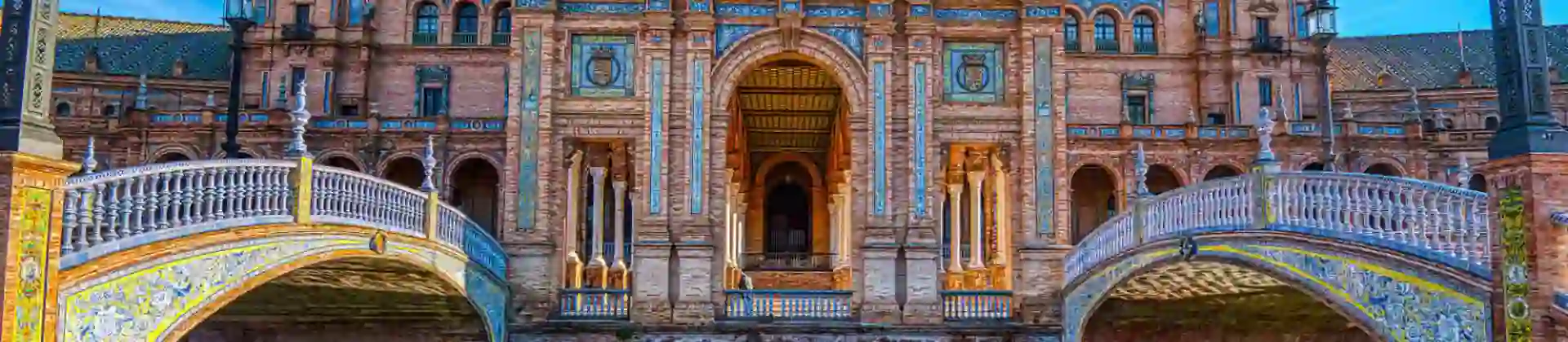 Plaza España in Seville, Andalucia