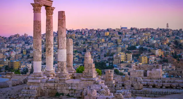 Ancient Ruins Amman, Jordan