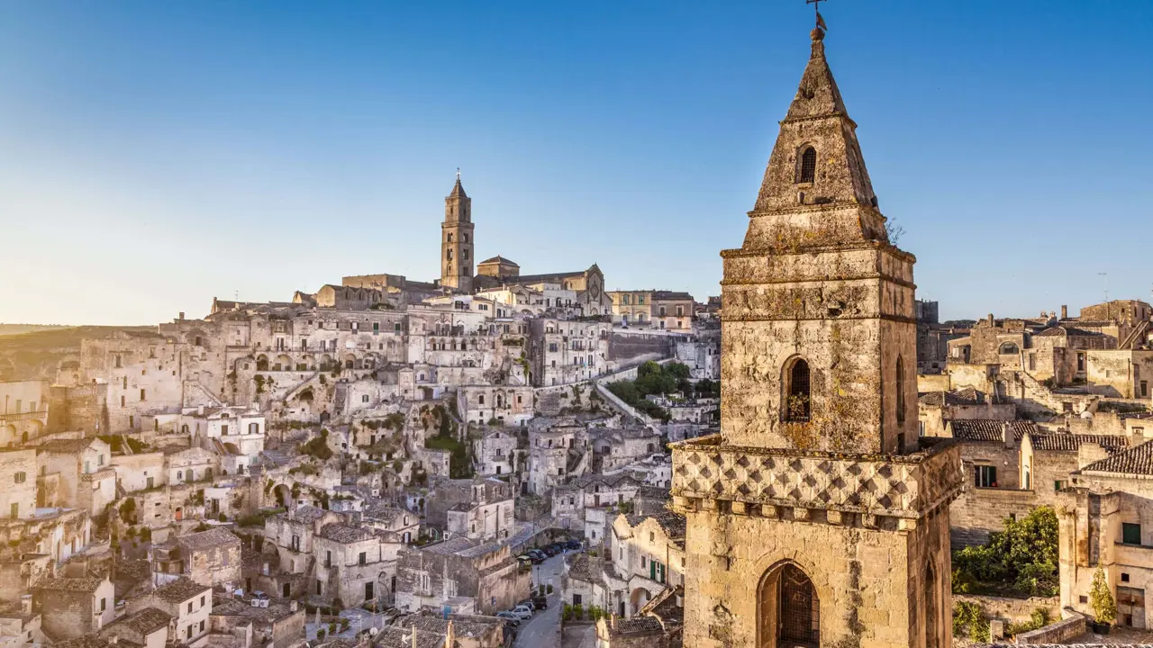 Rock Churches and the city of Matera