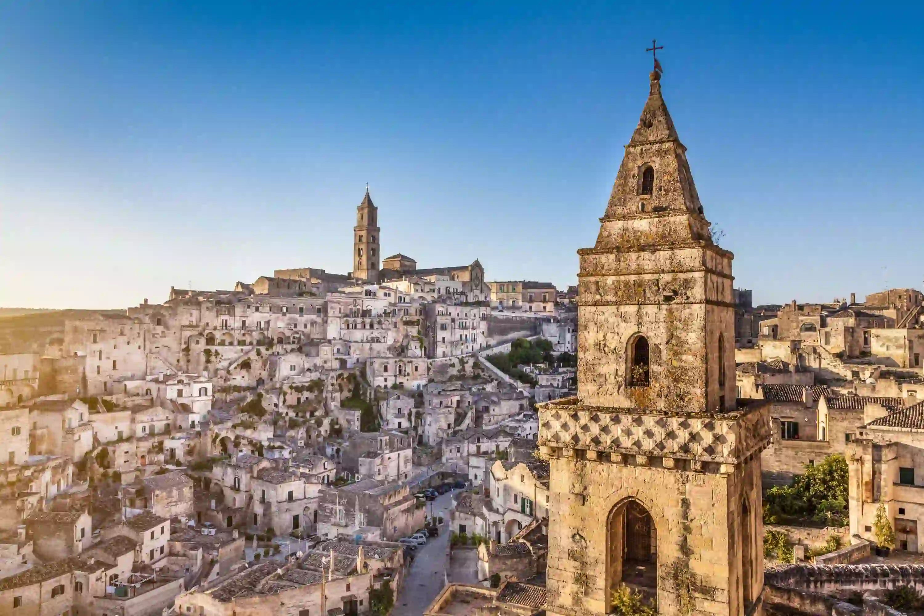 Rock Churches and the city of Matera