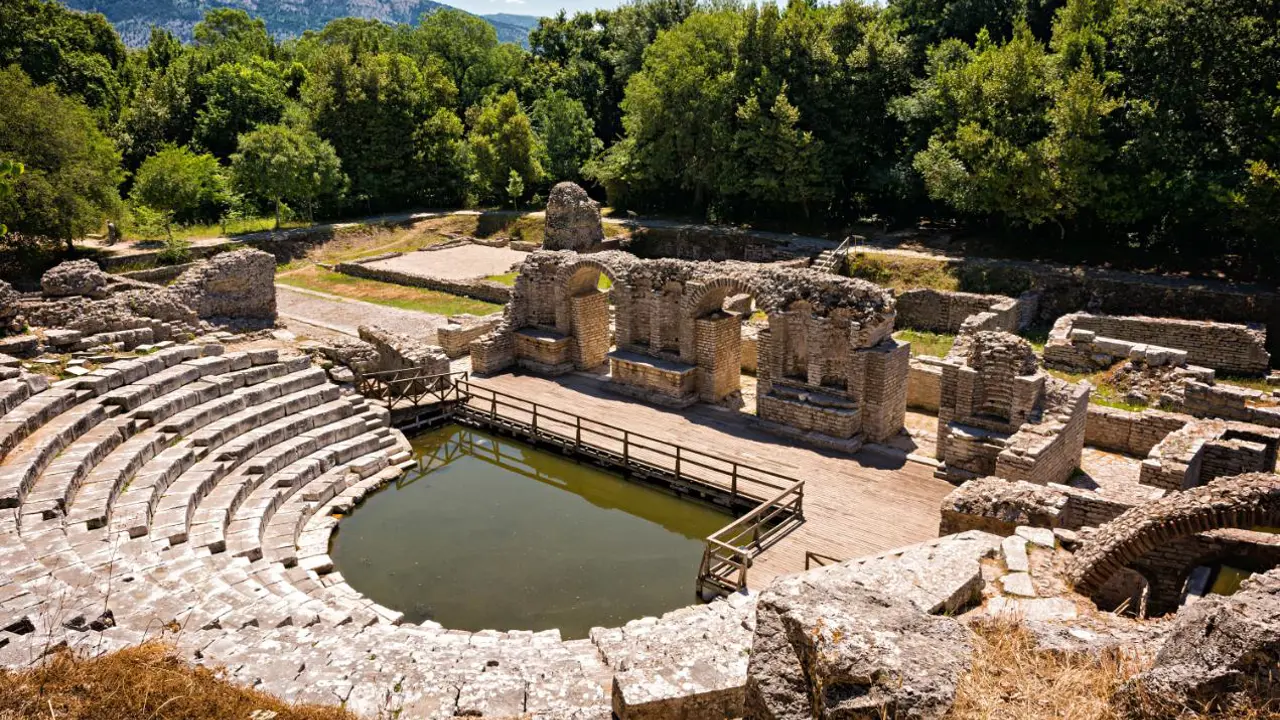  Ancient Theatre Of Buthrotum, Butrint, Albania