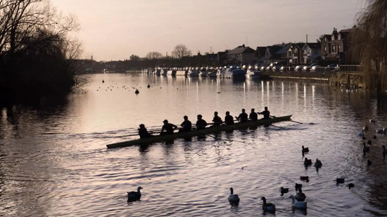 Winter Rowers, Oxfordshire