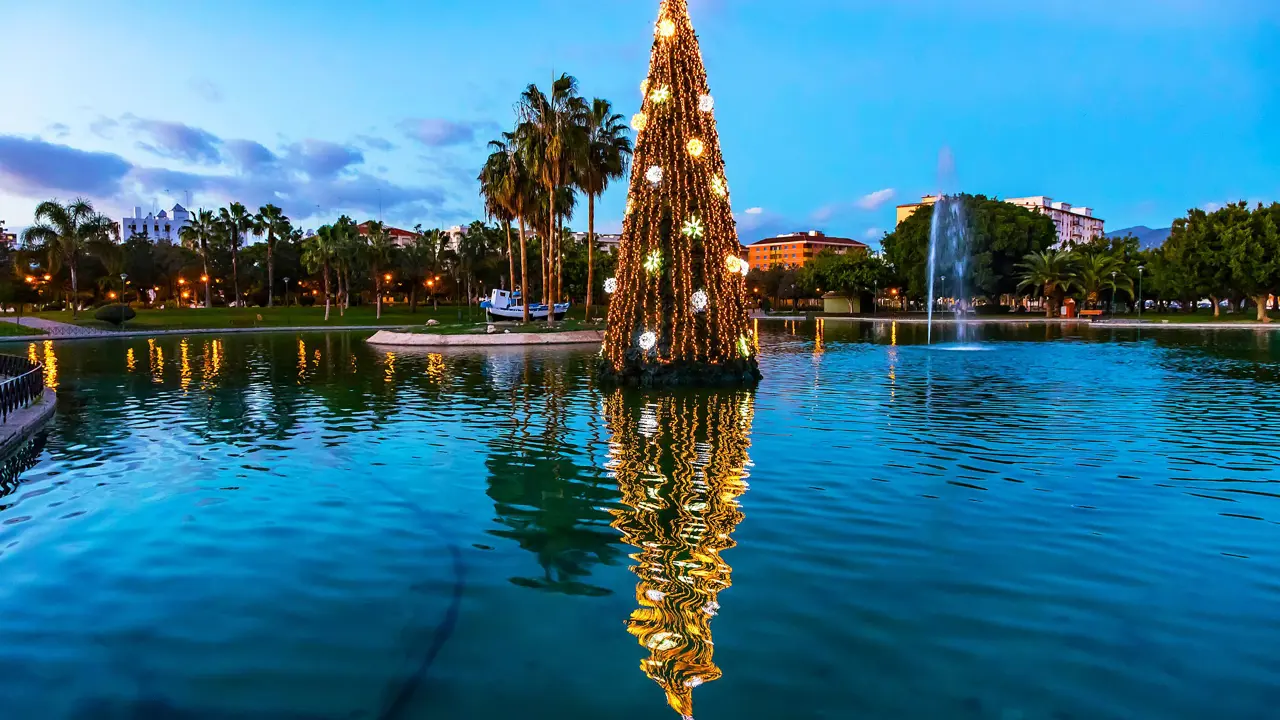 Christmas Malaga, Spain