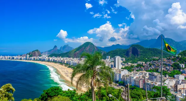 Copacabana Beach Rio De Janeiro