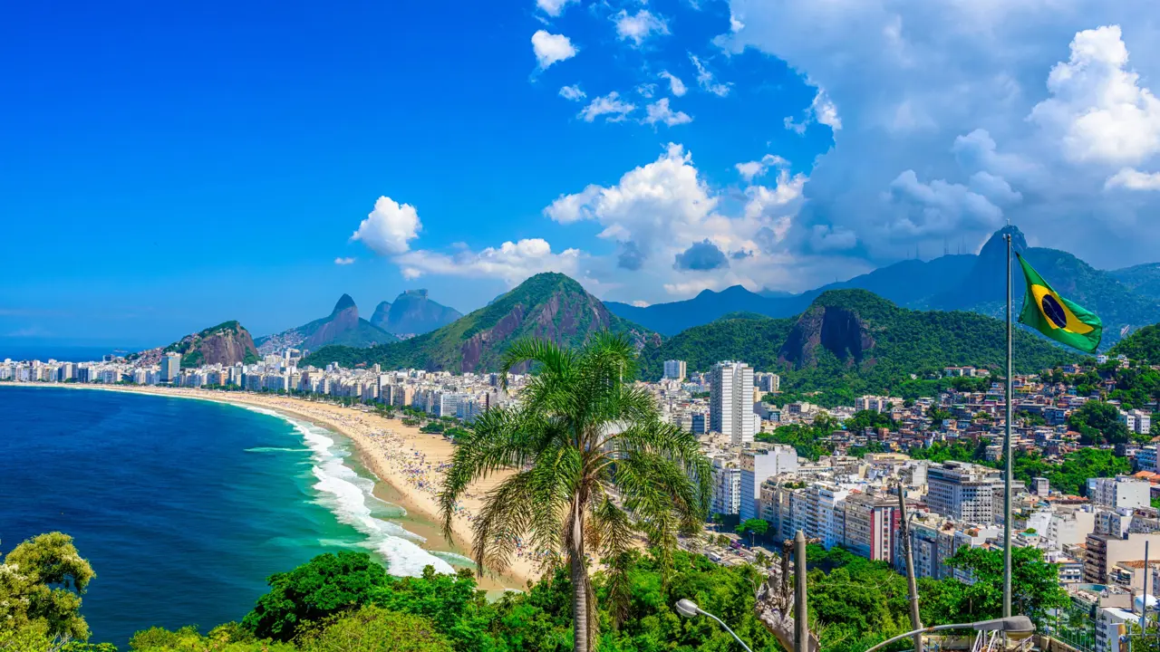 Copacabana Beach Rio De Janeiro