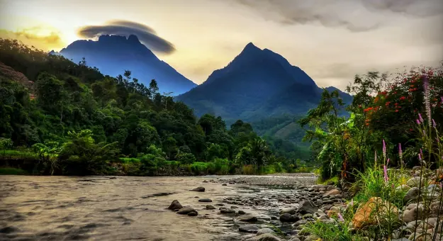 The Village Of Tambatuon, Kota Belud, Borneo