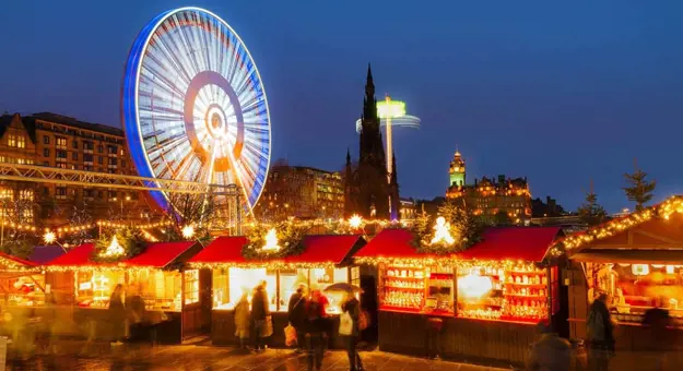 Edinburgh Christmas Market, Scotland