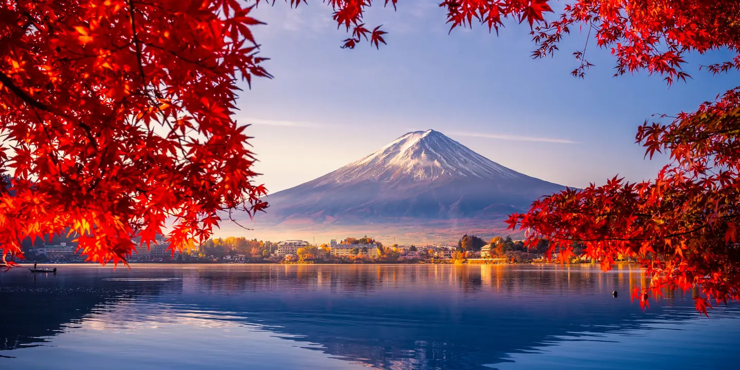 Mount Fuji At Lake Kawaguchik