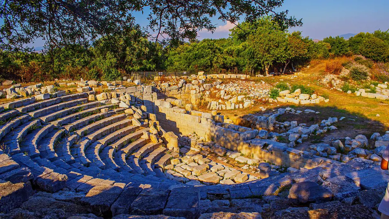 Ruins Of Teos Sigacik, Seferihisar, Izmir, Turkey