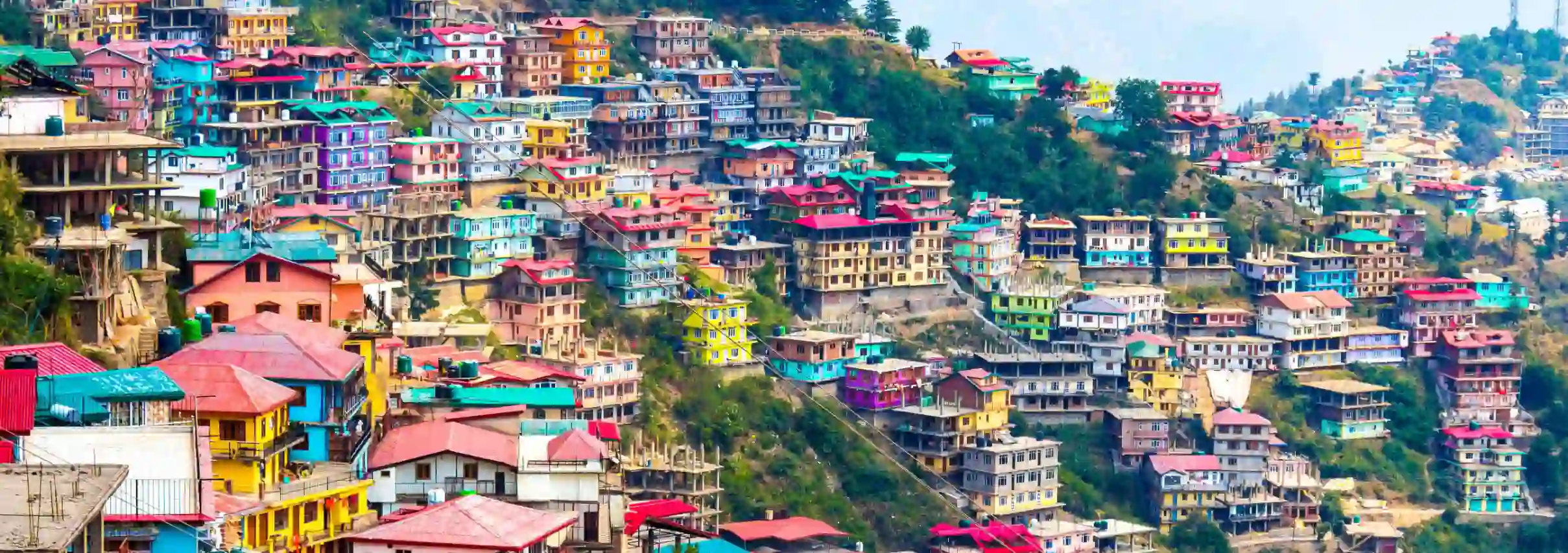 Shimla Colourful Houses