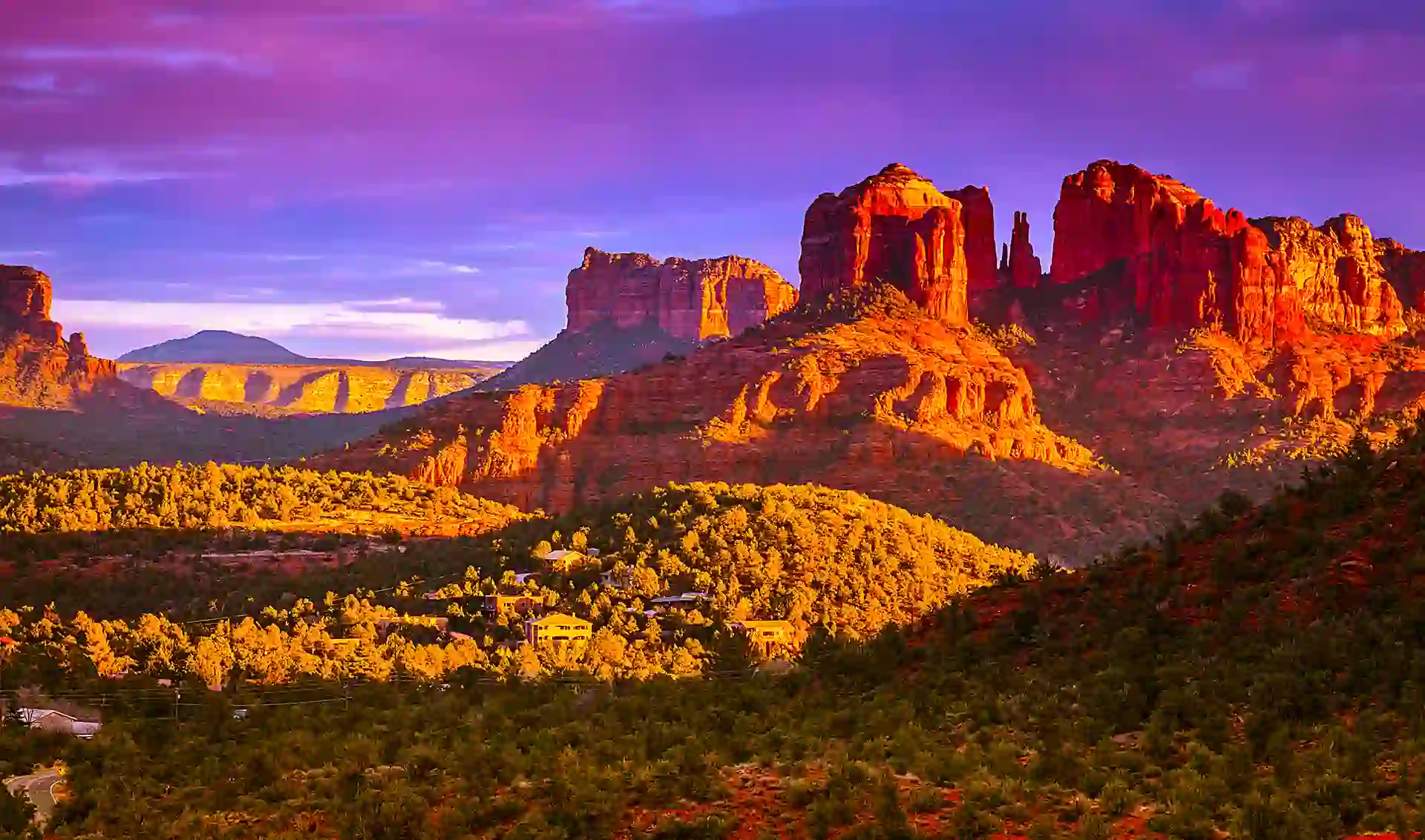 Cathedral Rock In Sedona, Arizona