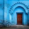 Sh 1832431204 Traditional Moroccan Ancient Wooden Door, Old Medina In Chefchaoue