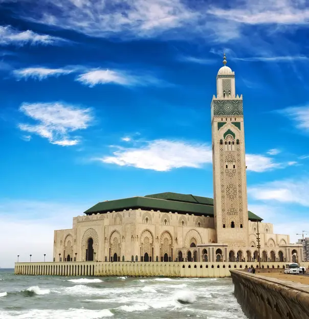 Sh 212292862 The Hassan Ii Mosque In Casablanca Morocco