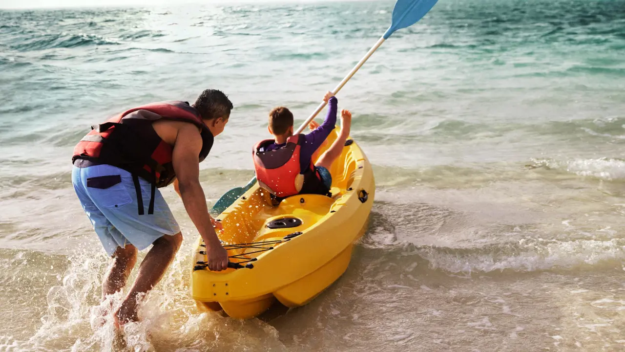 Long Beach, Mauritius Kayak