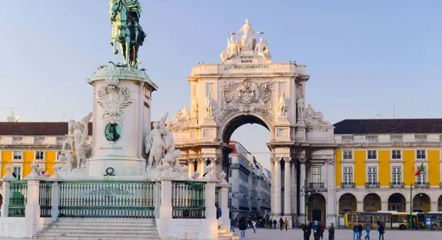 Lisbon main square 