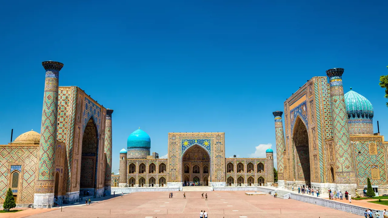 The Registan, Samarkand, Uzbekistan