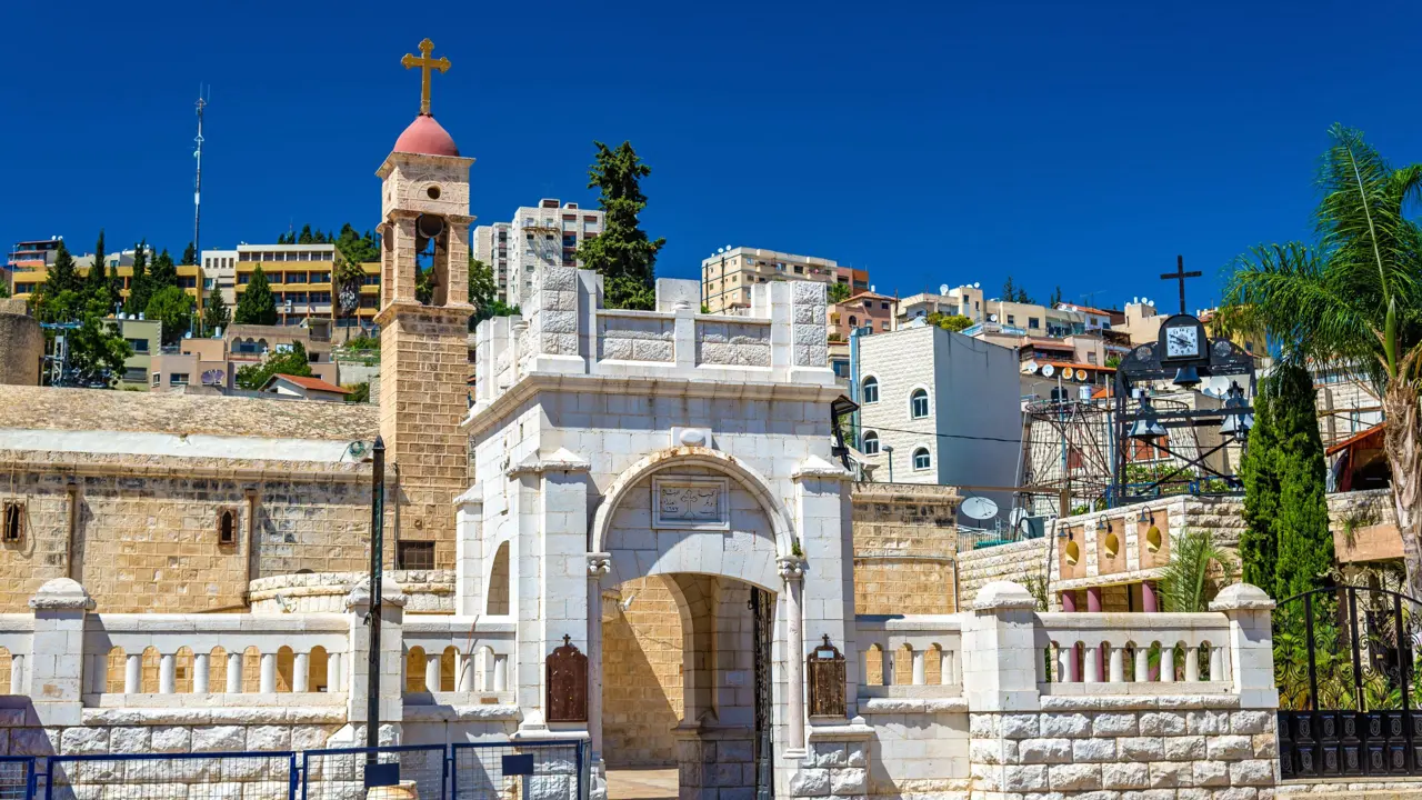 Greek Orthodox Church Of The Annunciation Nazareth Israel