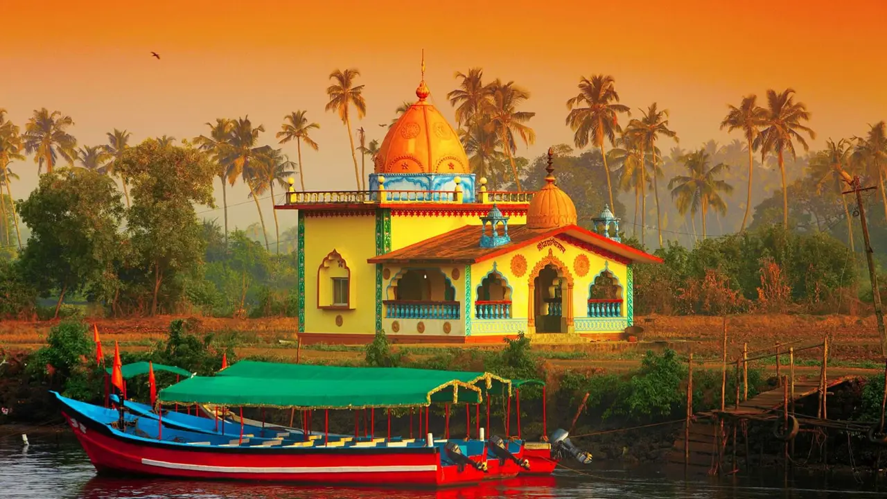 Hindu Temple In Goa