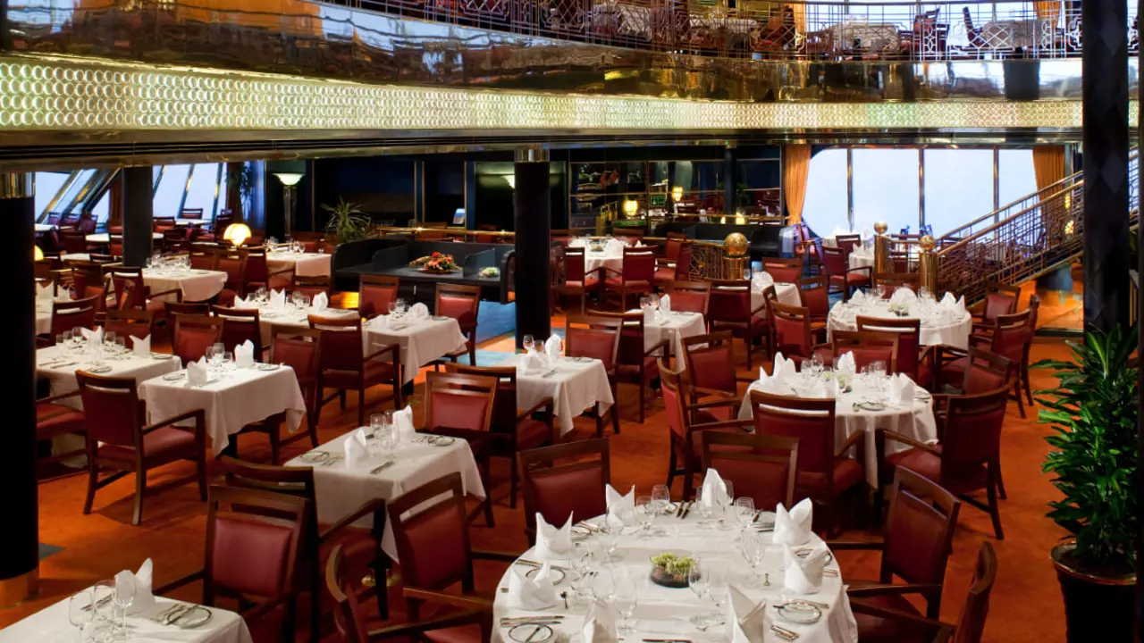 Main restaurant on board borealis