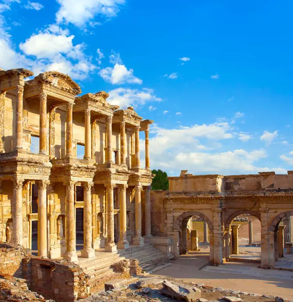 Celsus Library In Ephesus, Selcuk, Turkey