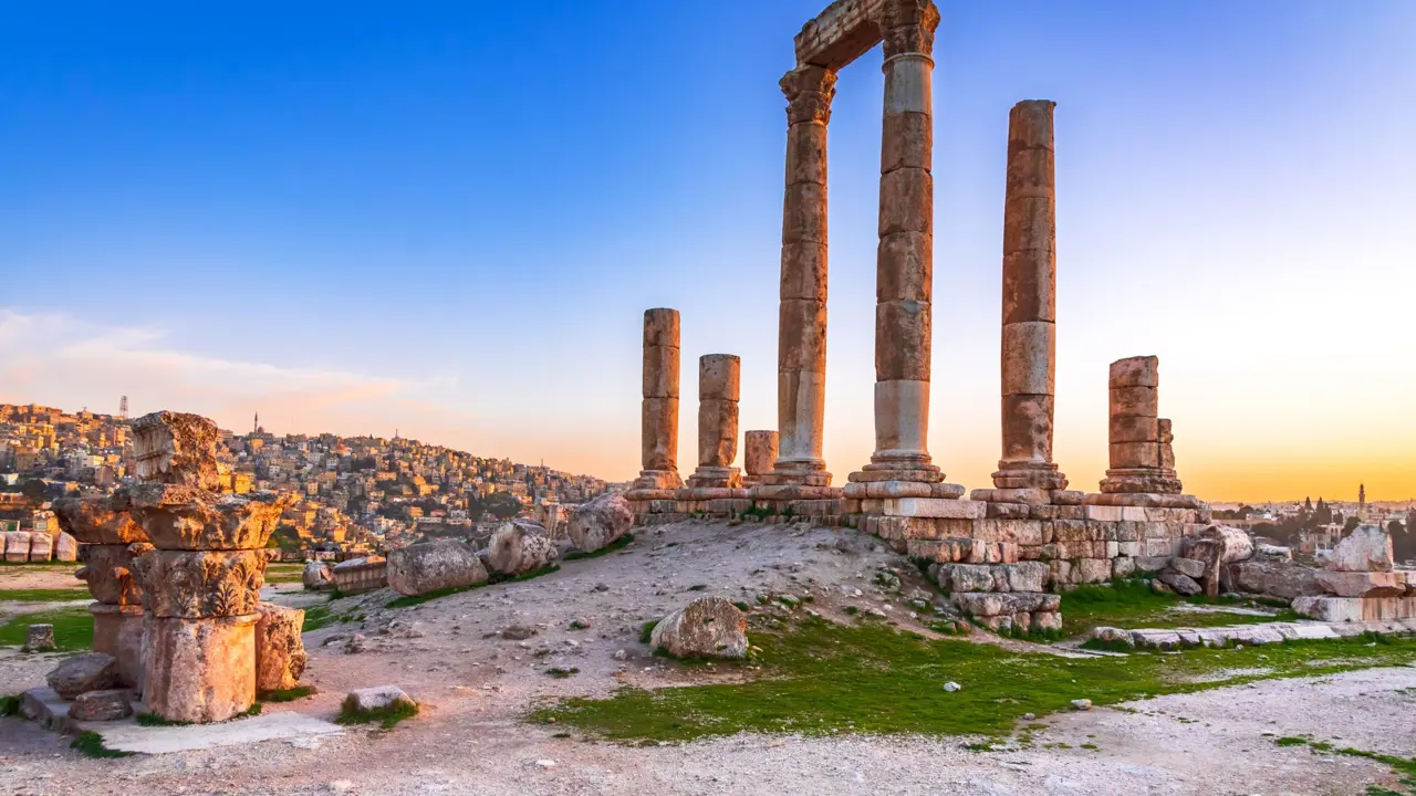 Amman temple of Hercules, Jordan