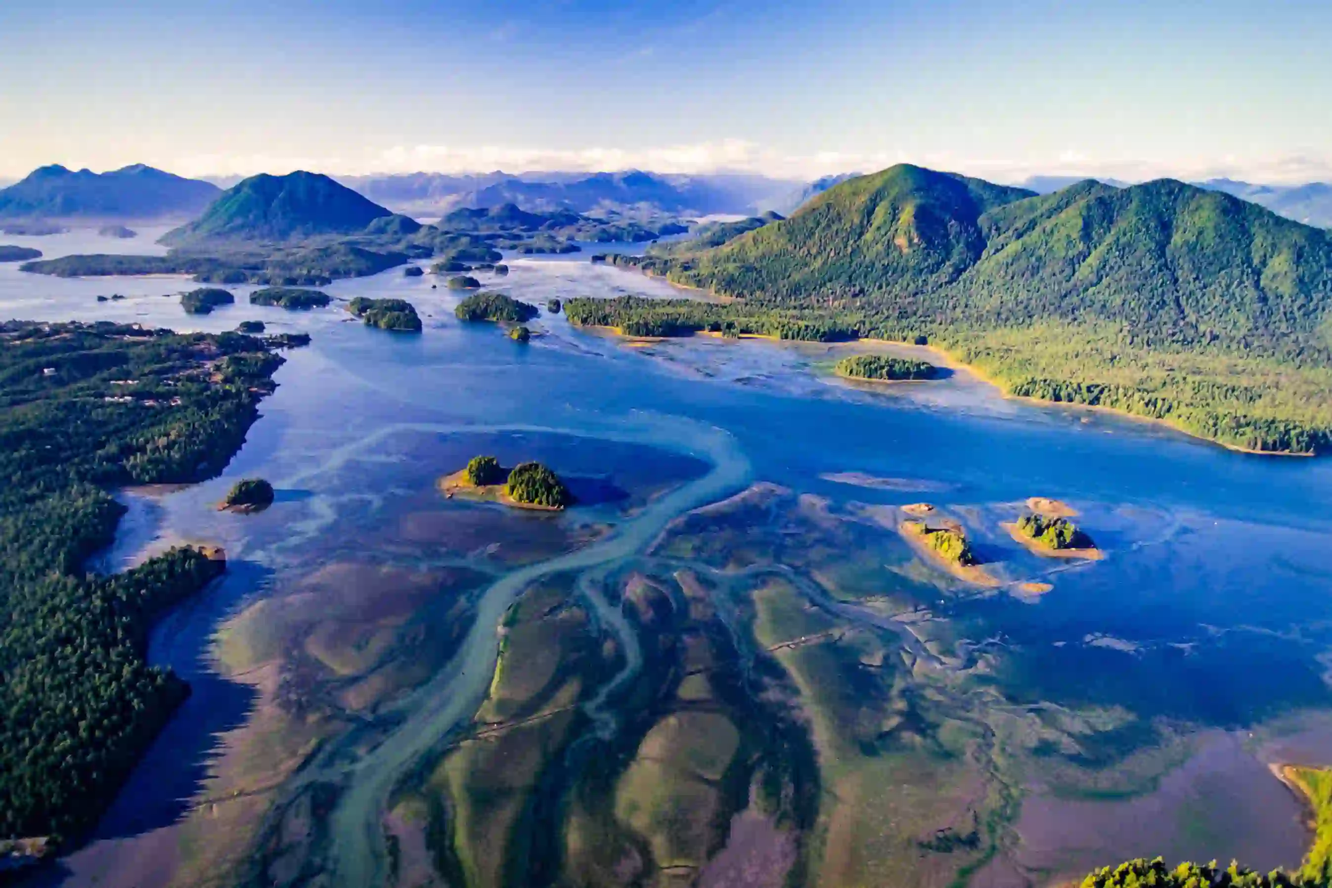 Vancouver Island Aerial View