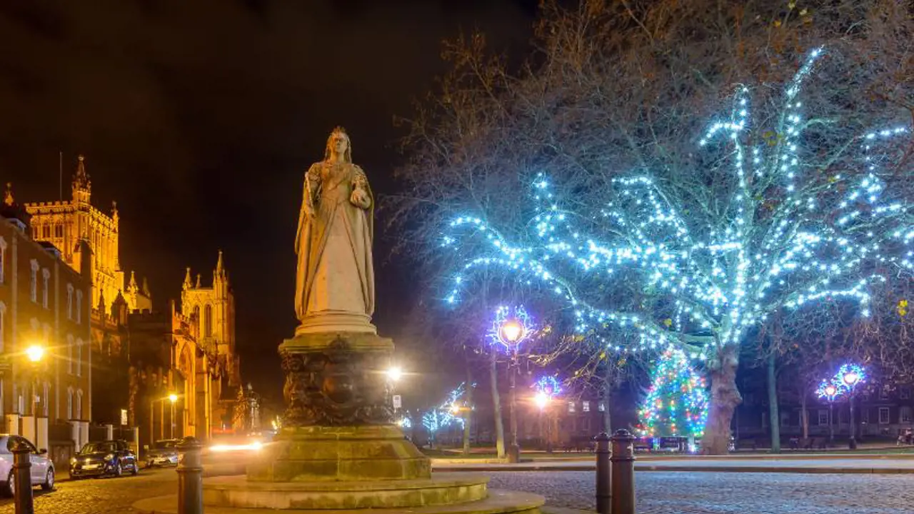 Bristol at christmas time