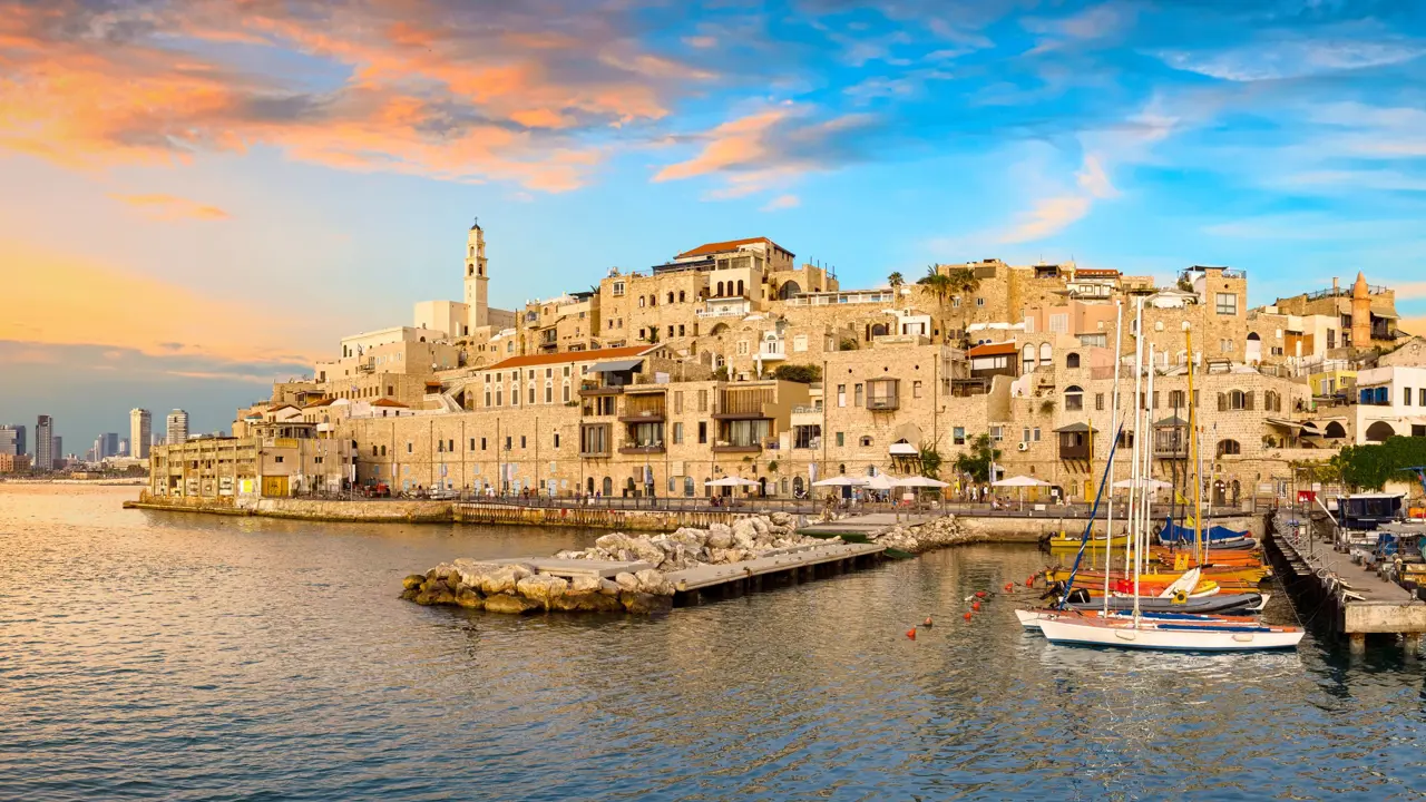 Jaffa Old City And Sea Port