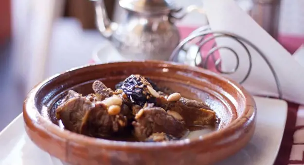 Gettyimages 689089162 Moroccan Lamb Tajine Dish