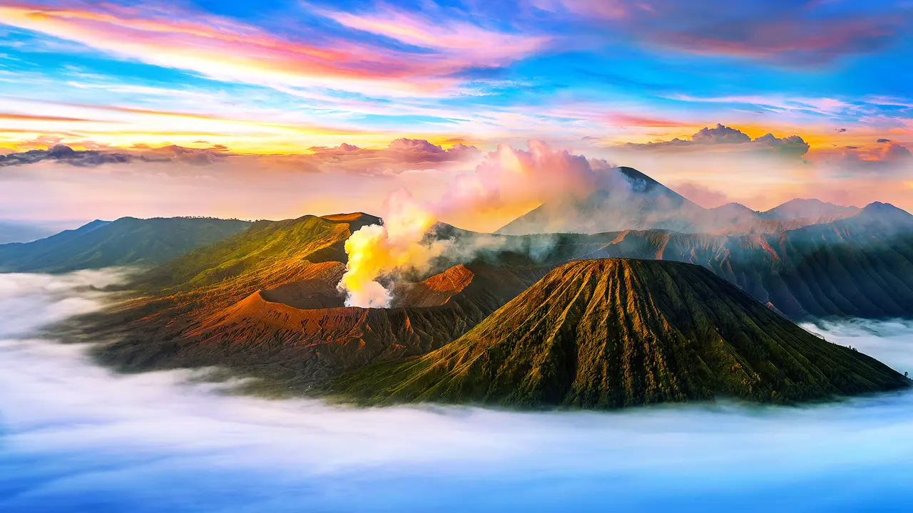 Mount Bromo Volcano, Indonesia