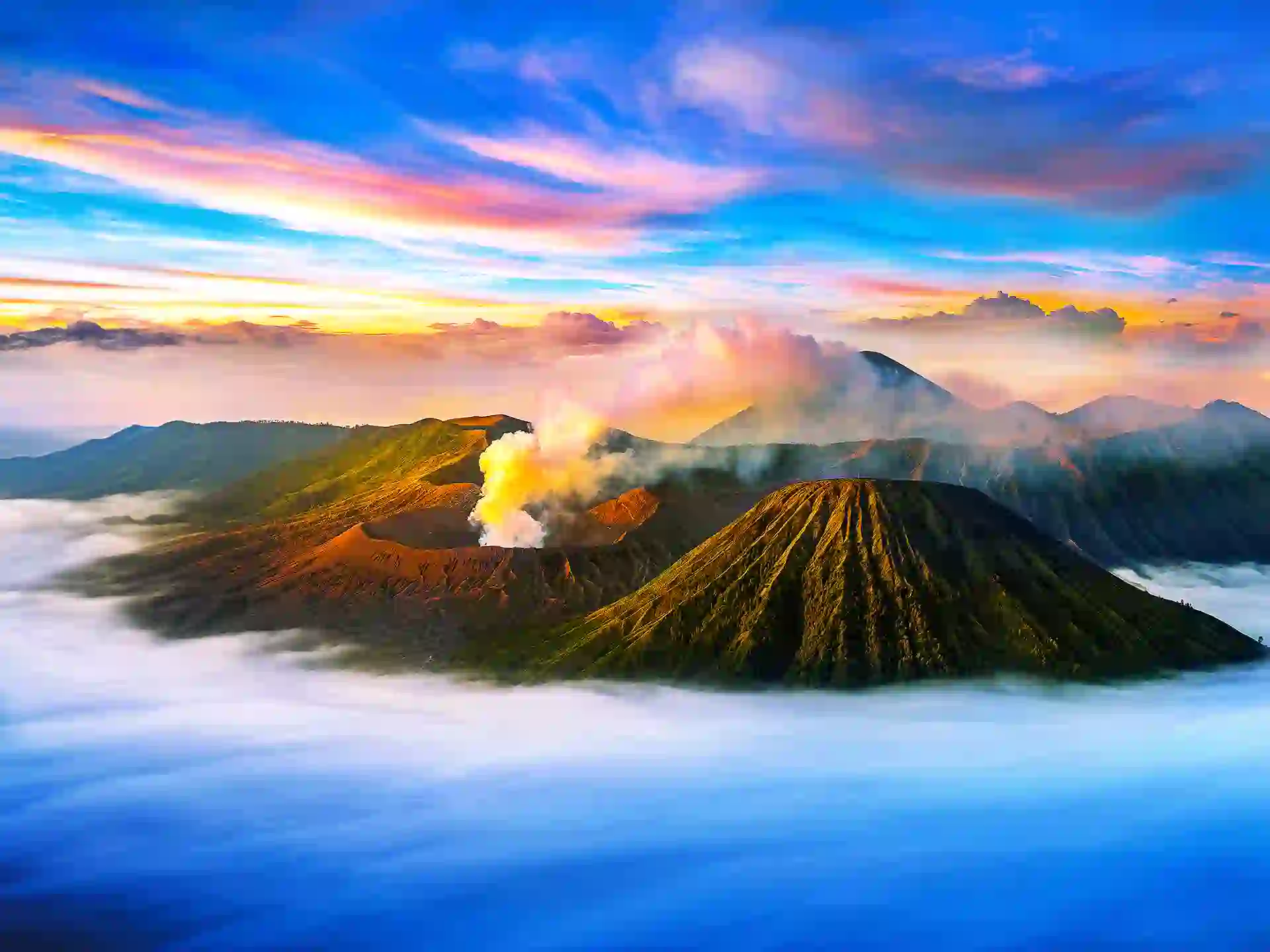 Mount Bromo Volcano, Indonesia