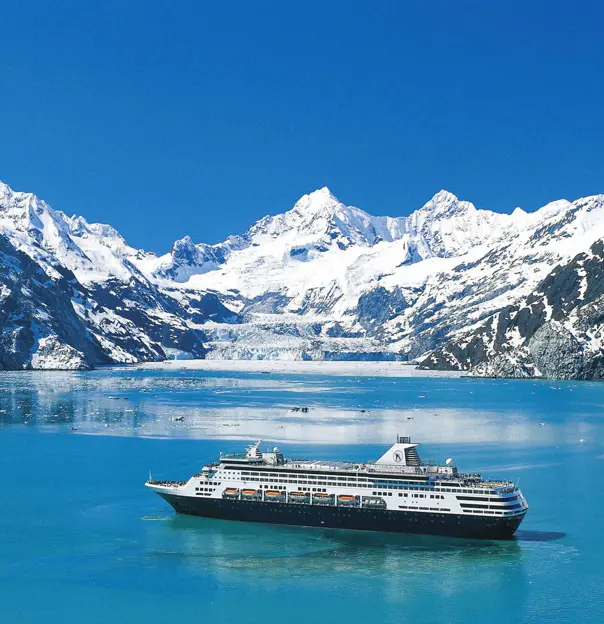 MS Koningsdam Cruise Ship, Glacier Bay