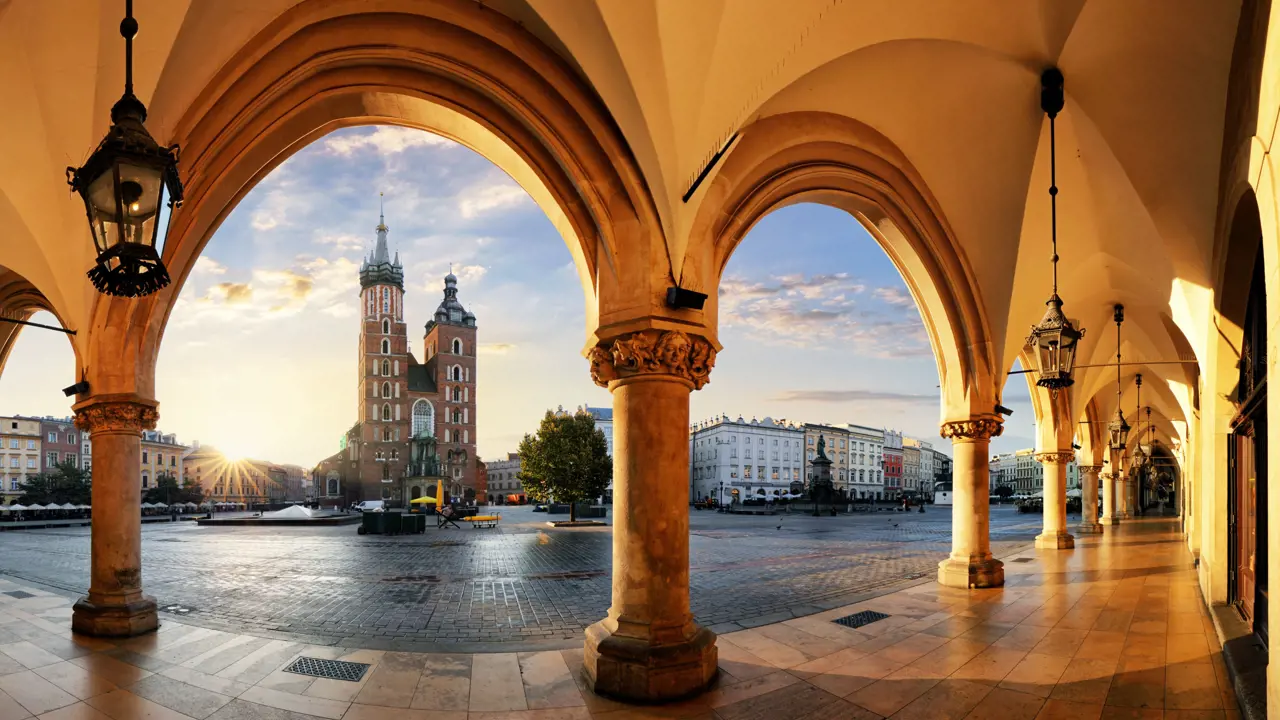 Krakow old town 