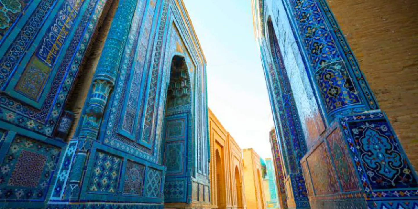 Shah I Zinda, A Necropolis In Samarkand, Uzbekistan