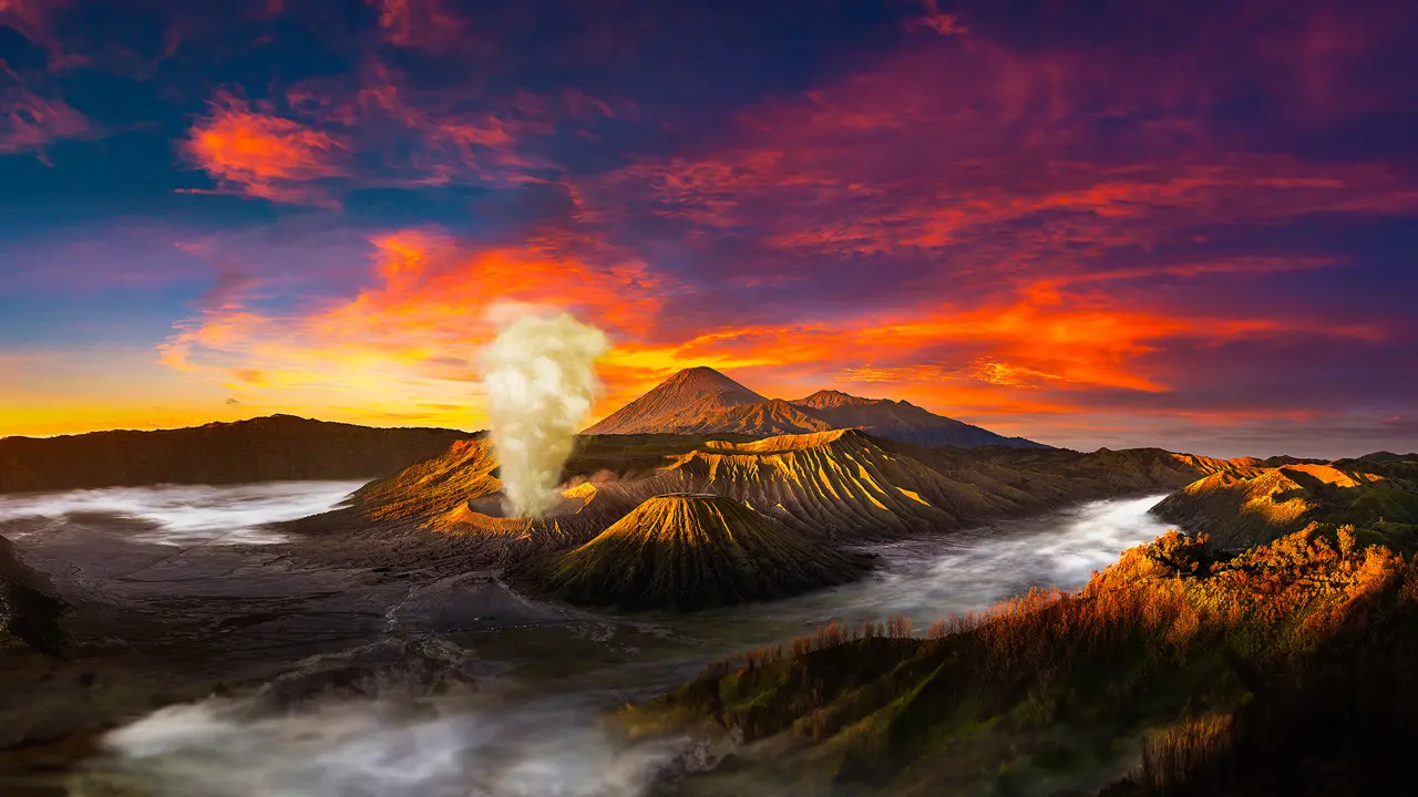 Mount Bromo Volcano, East Java