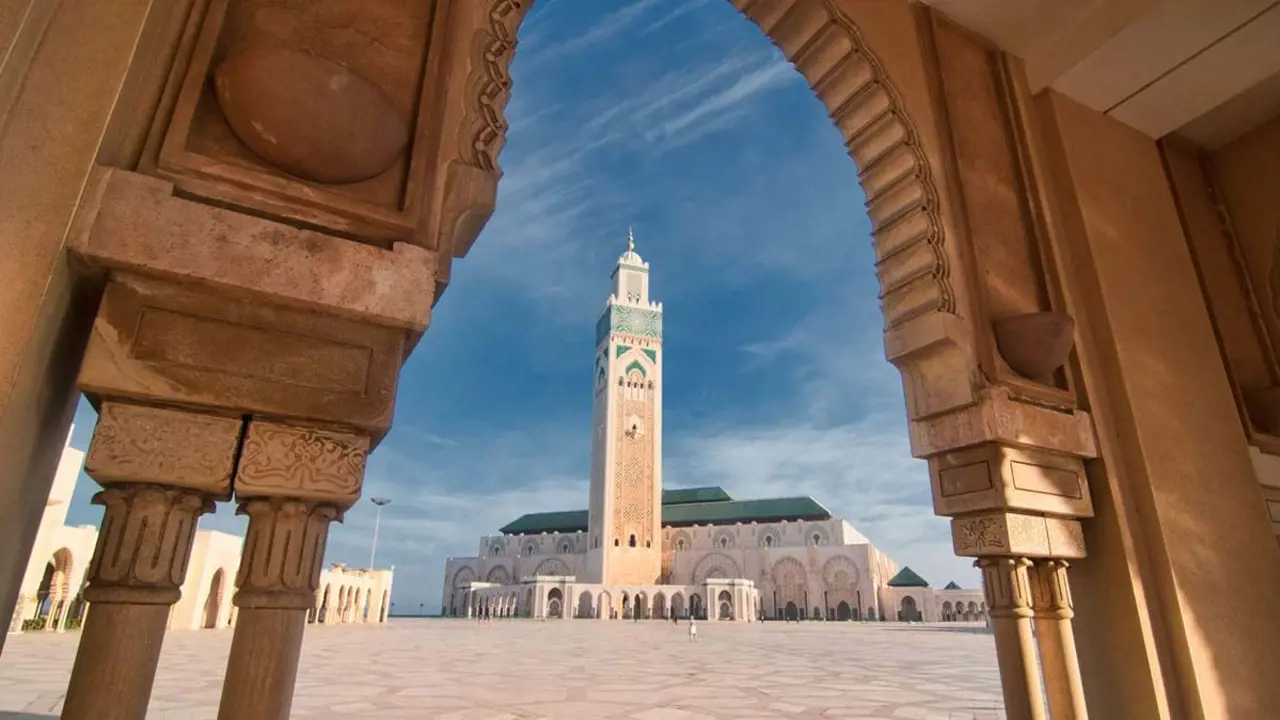 Gettyimages 149819410 Hassan Ii Mosque In Casablanca Morocco