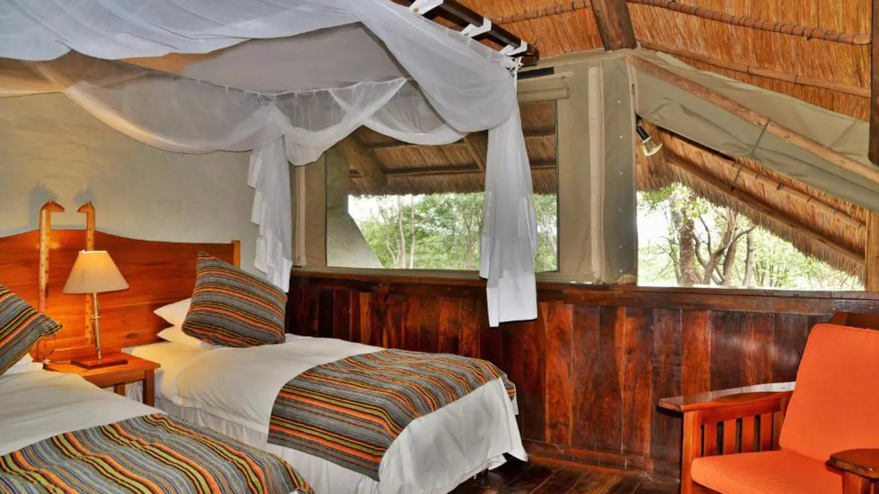 Lokuthala Lodge Bedroom Zimbabwe