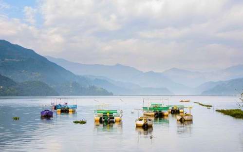 Enjoy a cruise on Lake Phewa