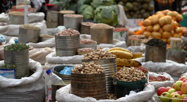 Market Stall In Zimbabwe