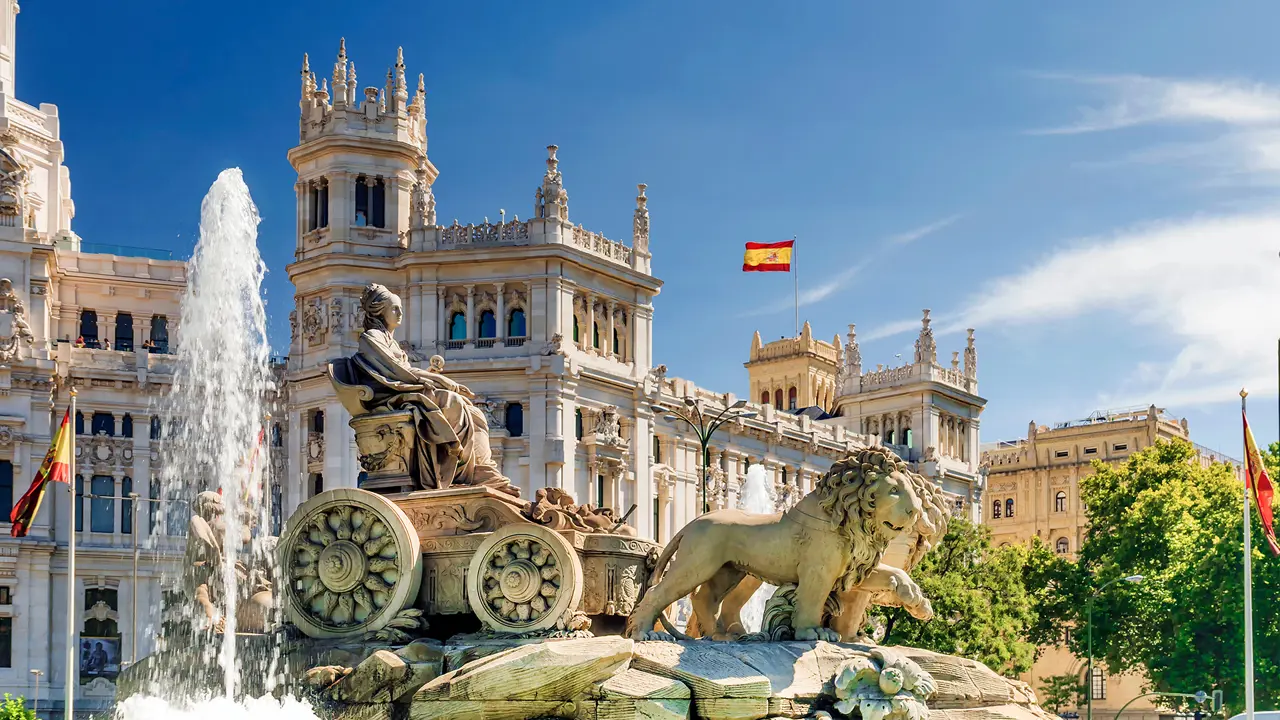 Fountain Of Cibeles, Madrid, Spain