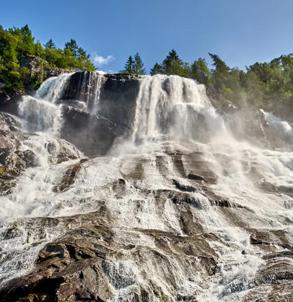 The Fureberg Waterfall, Norway