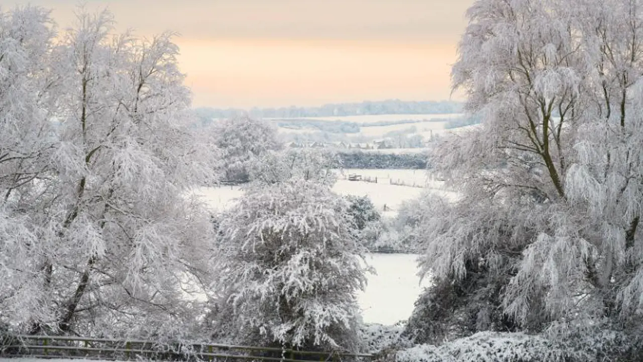 Cotswold In Winter, Oxfordshire