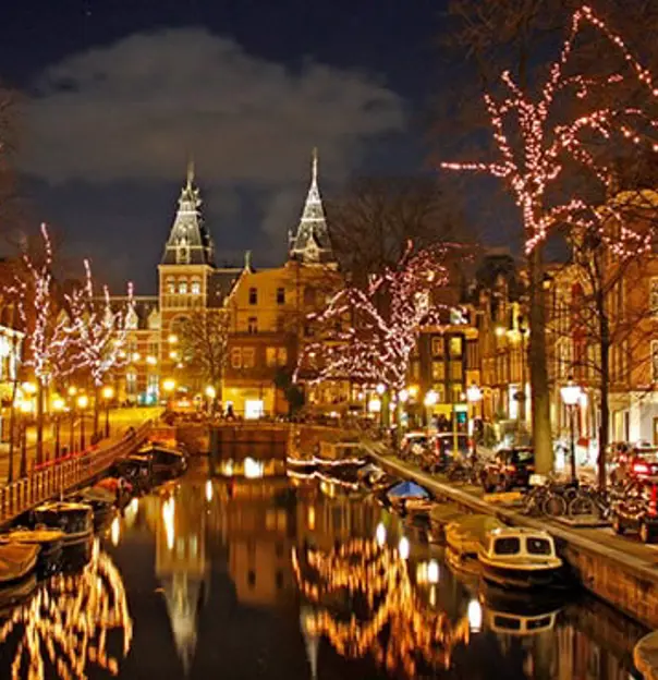 Amsterdam at Christmas