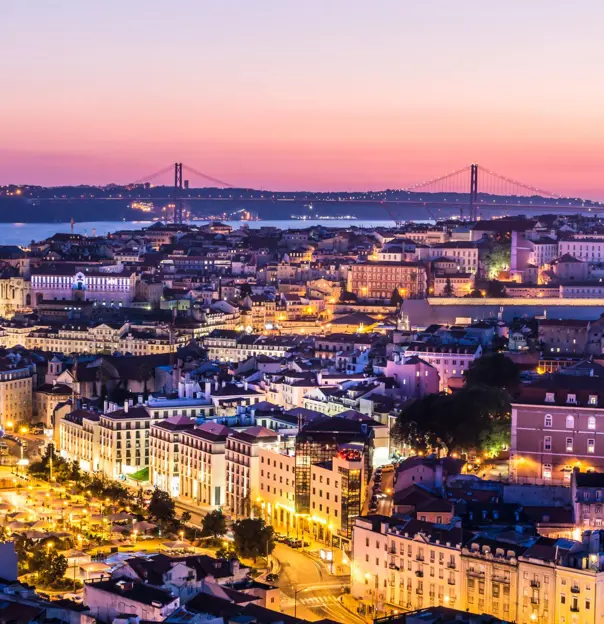 Lisbon At Night