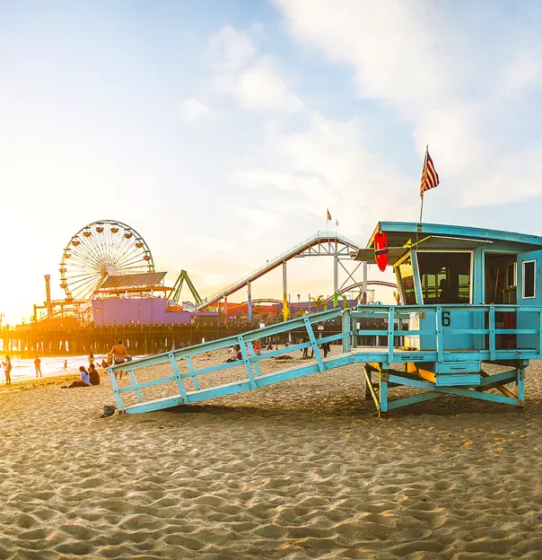 Santa Monica Pier, California