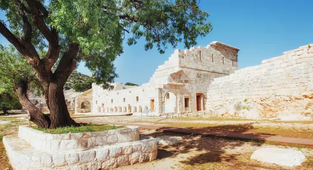 Ancient Troy City Walls