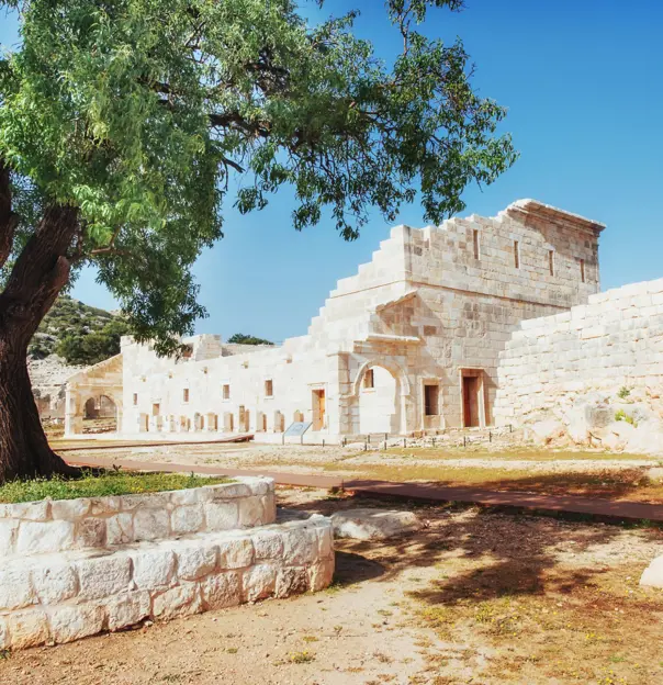 Ancient Troy City Walls