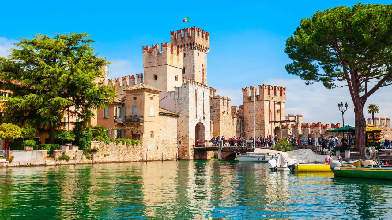 Rocca Scaligera Castle, Lake Garda, Italy